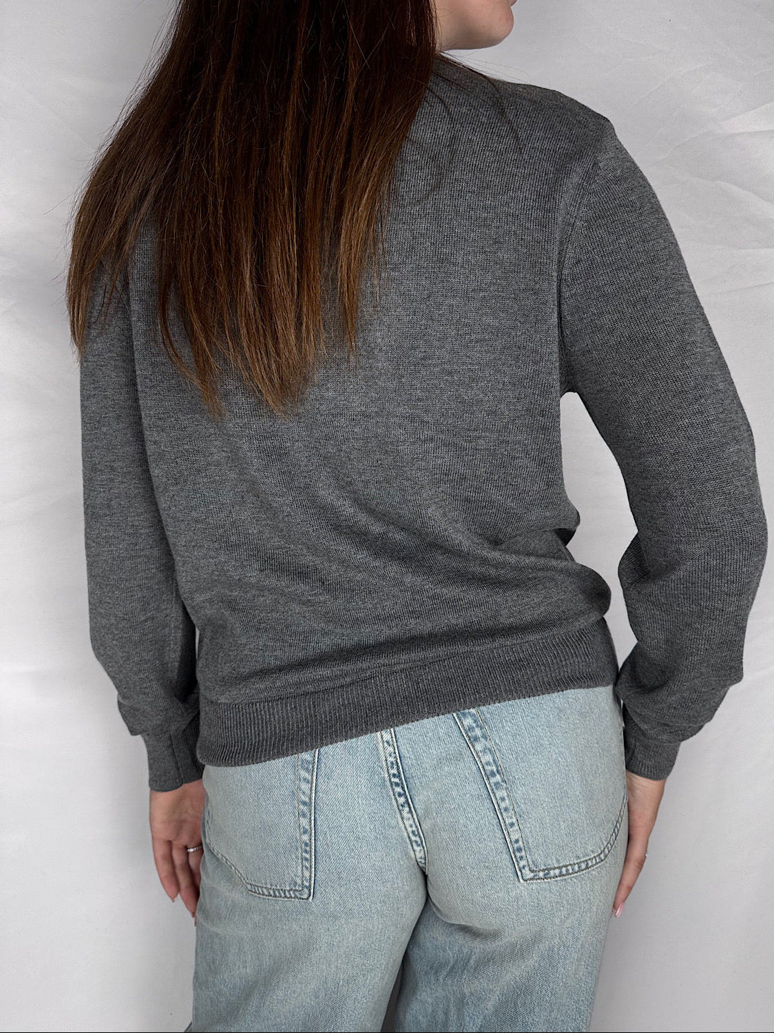 Cardigan Coreana Rombi Susy Mix Grigio