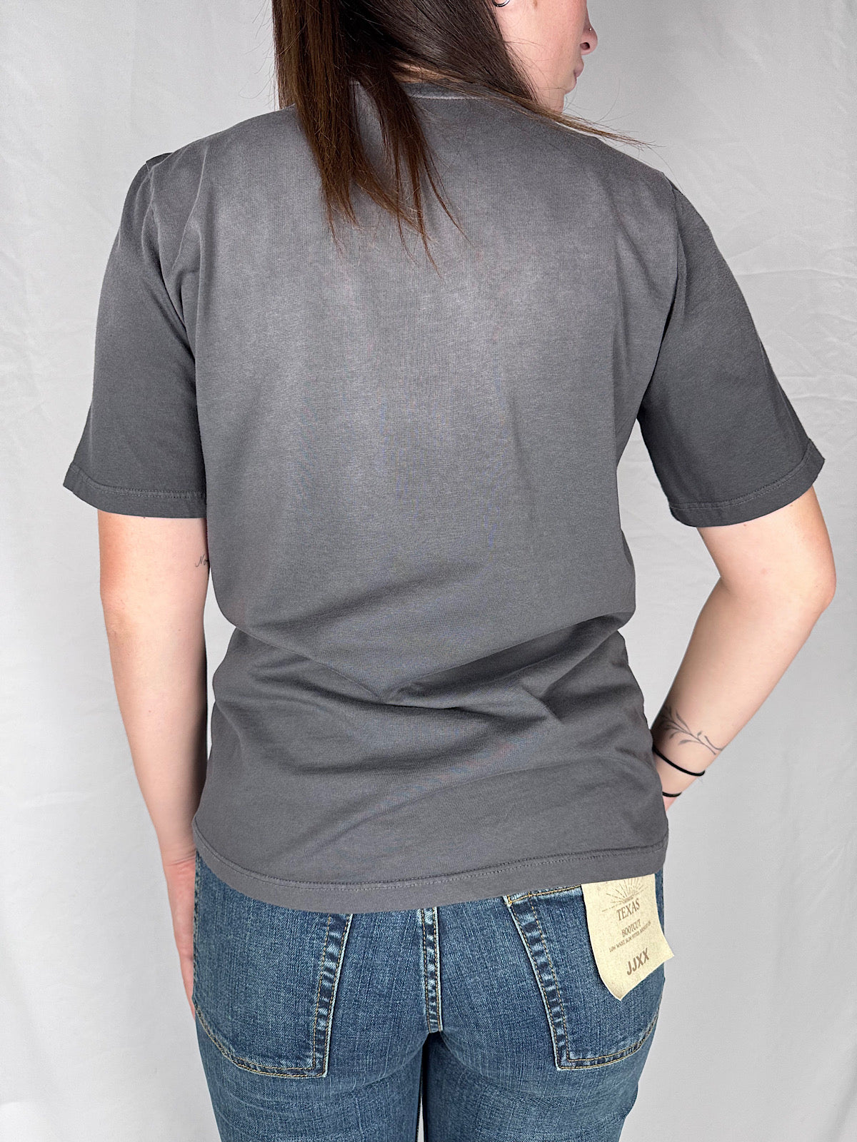 T-shirt Stampa Tensione In Smoke