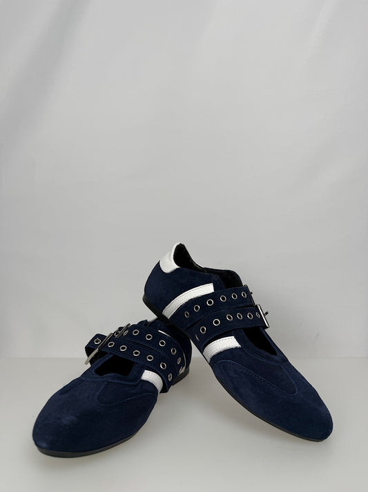 Ballerina con Fibbia Divine Follie Blu