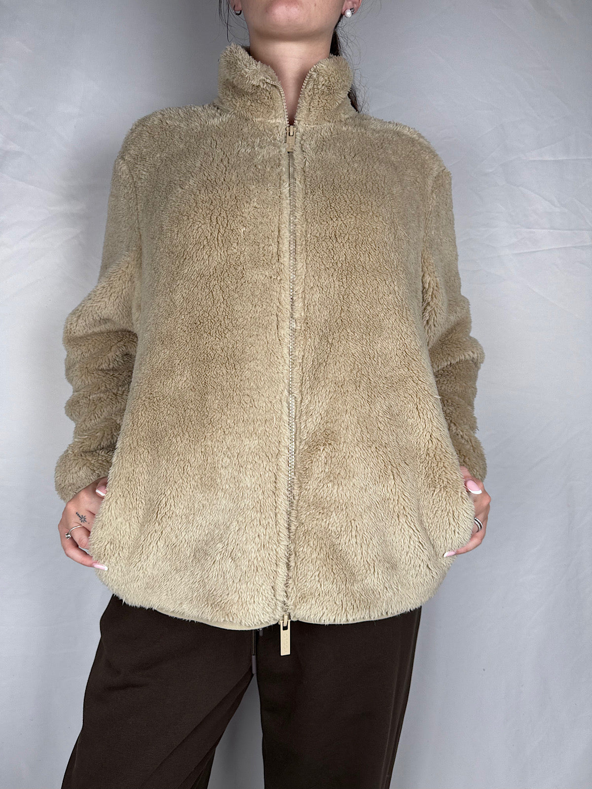 Giacca Capospalla Teddy Vicolo Beige