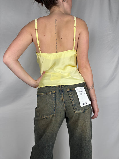 Top con Pizzo Giallo Vicolo