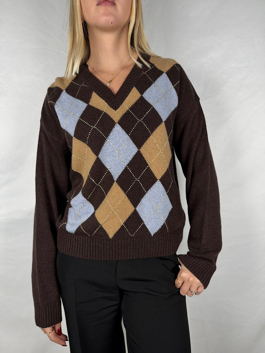 Maglia Rombi Moro Tensione-In