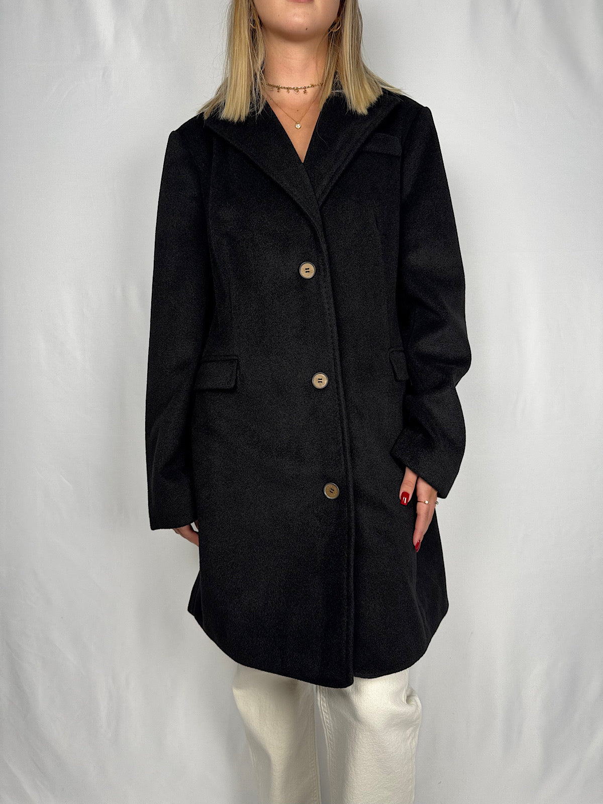 Cappotto Basic Nero MarkUp