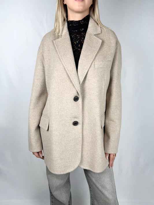 Cappotto Corto Vicolo Hand Made Beige