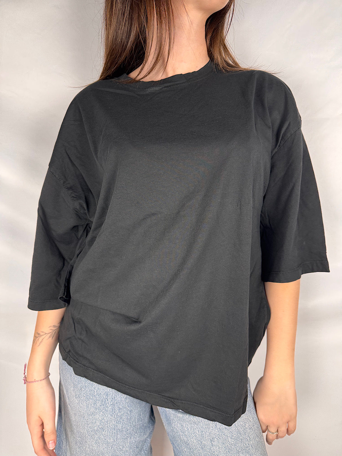 T-Shirt Scatoletta  Susy Mix  Nero
