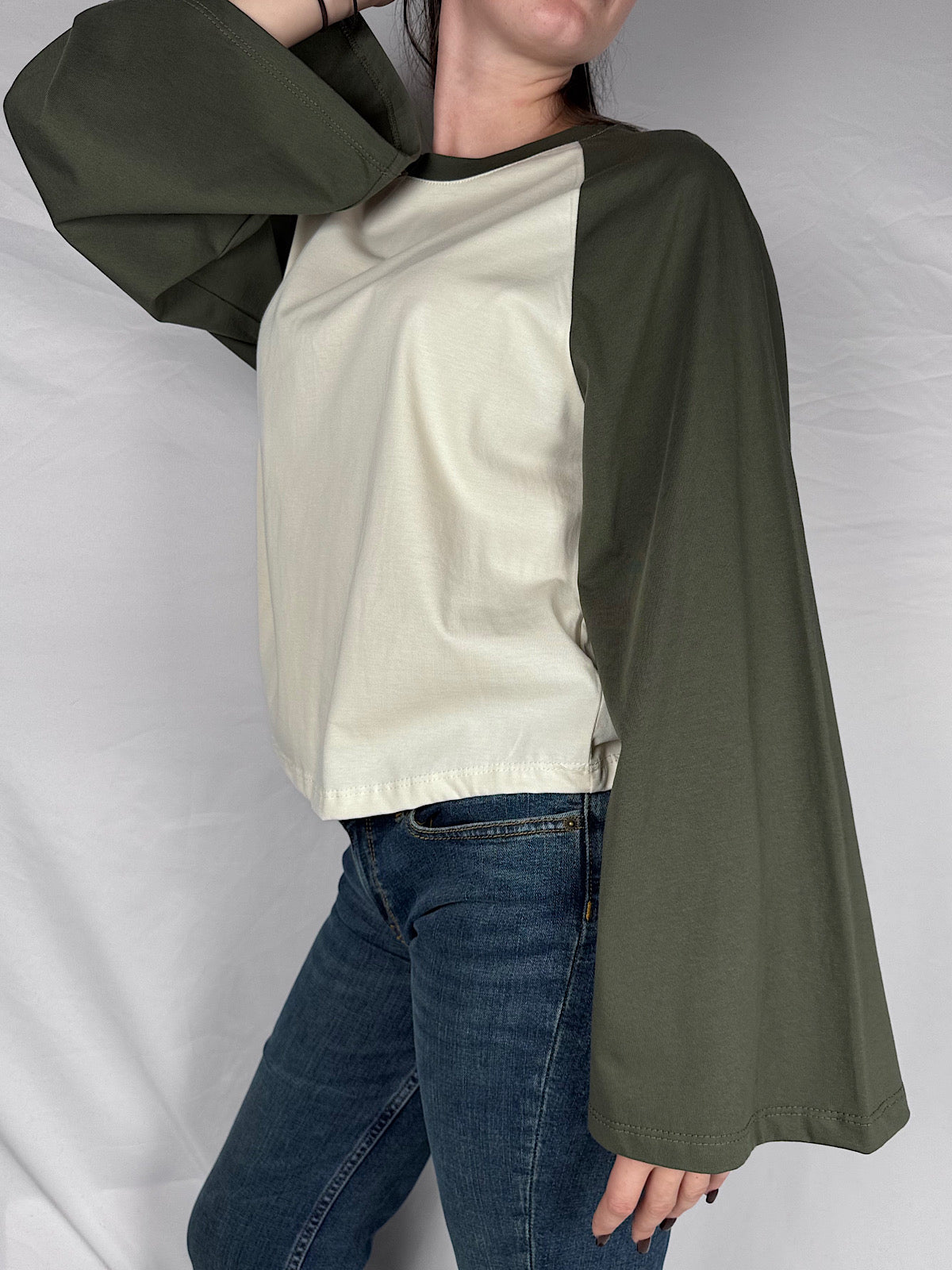 T-Shirt Bicolor Vicolo Army/Burro