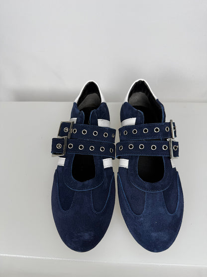 Ballerina con Fibbia Divine Follie Blu