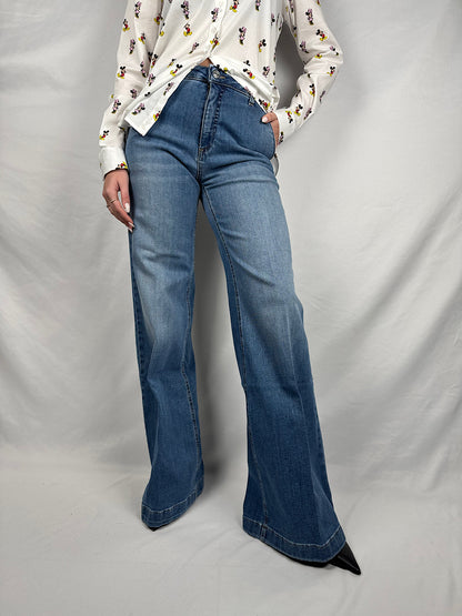 Jeans Elena Wide Leg Vicolo Blu