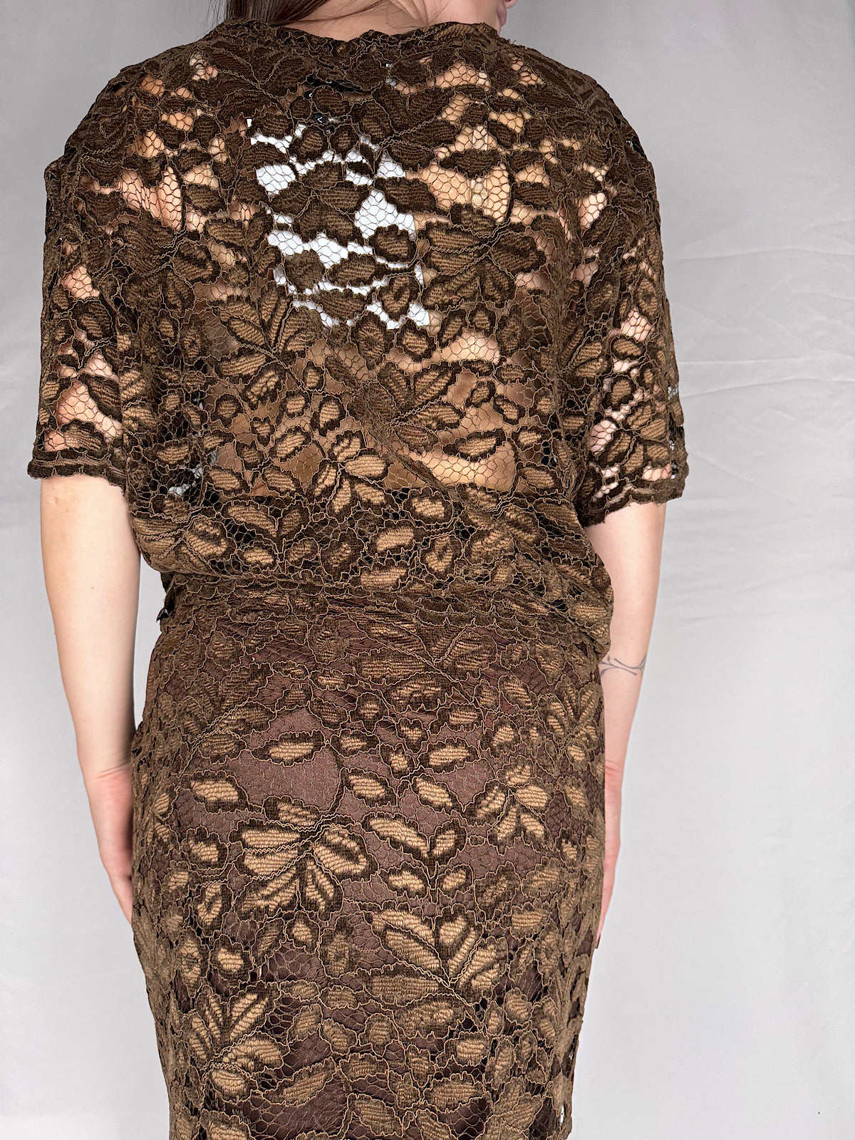 T-shirt Over Pizzo "Nomad" HaveOne Moro