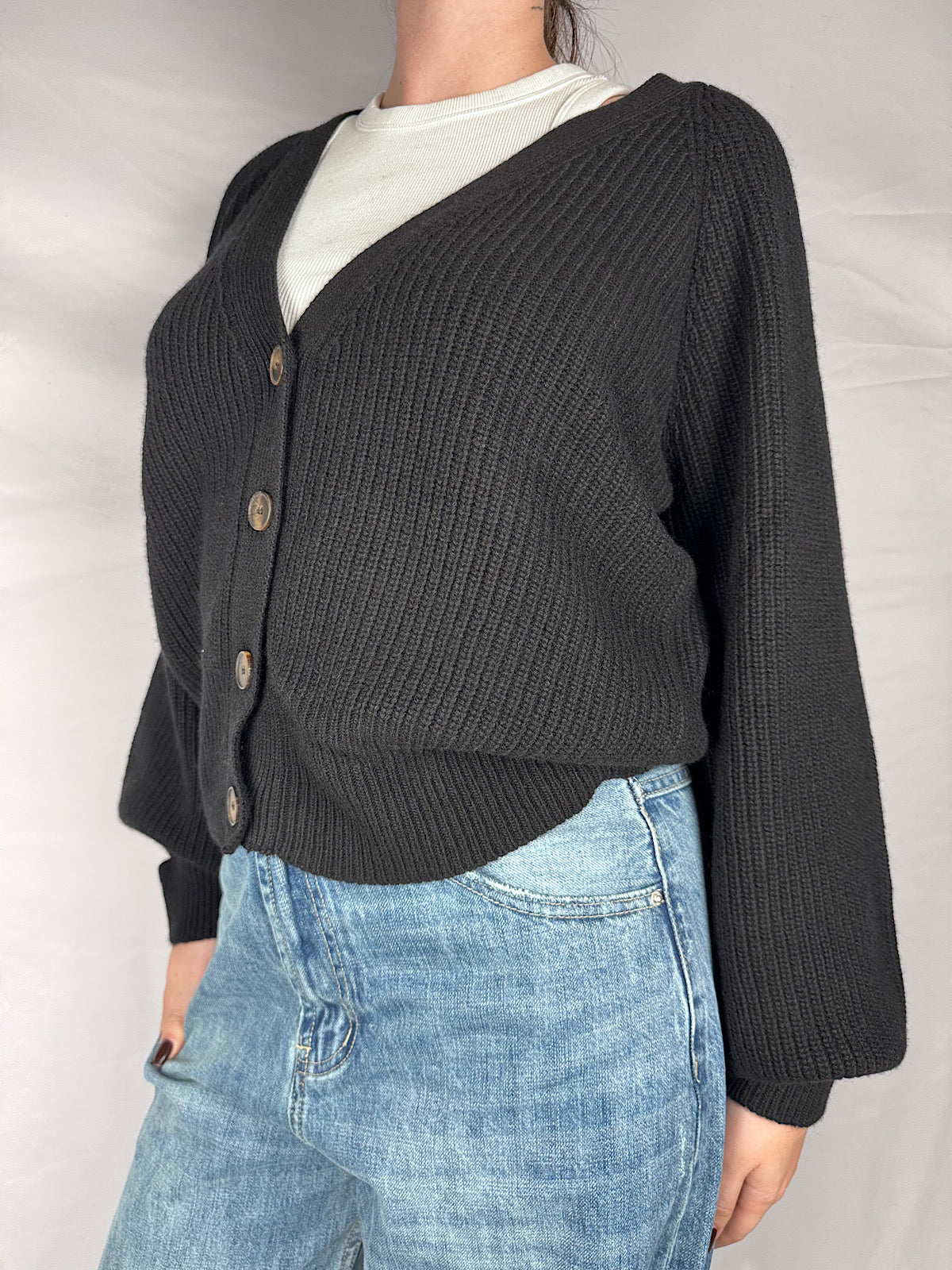 Cardigan in Maglia Vicolo Nero