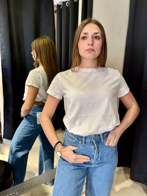 T-shirt Basica Bianca