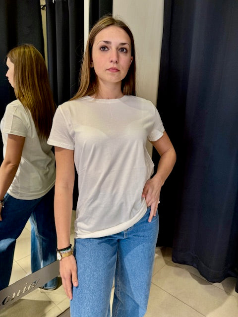 T-shirt Basica Bianca