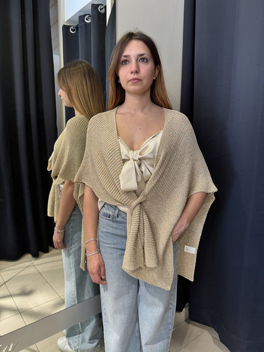 Mantella In Lurex Sand