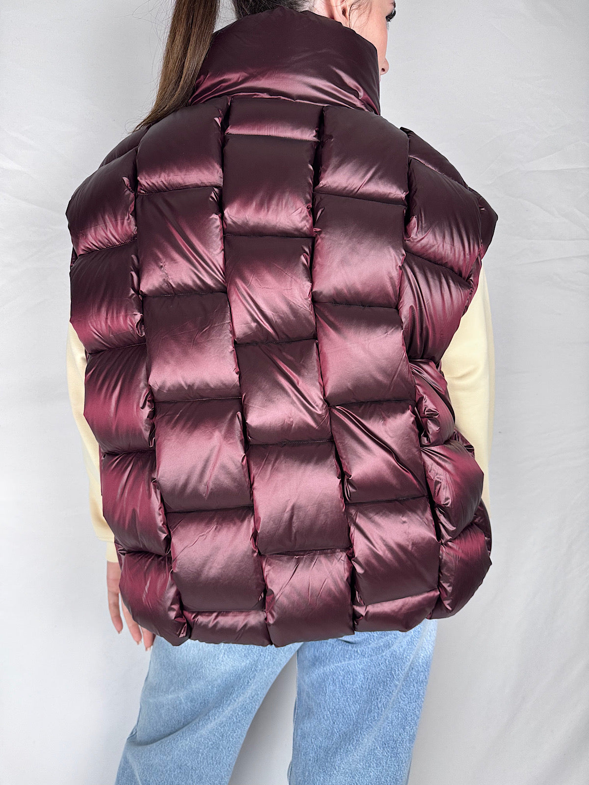 Piumino Gilet Trapuntato Vicolo Melanana