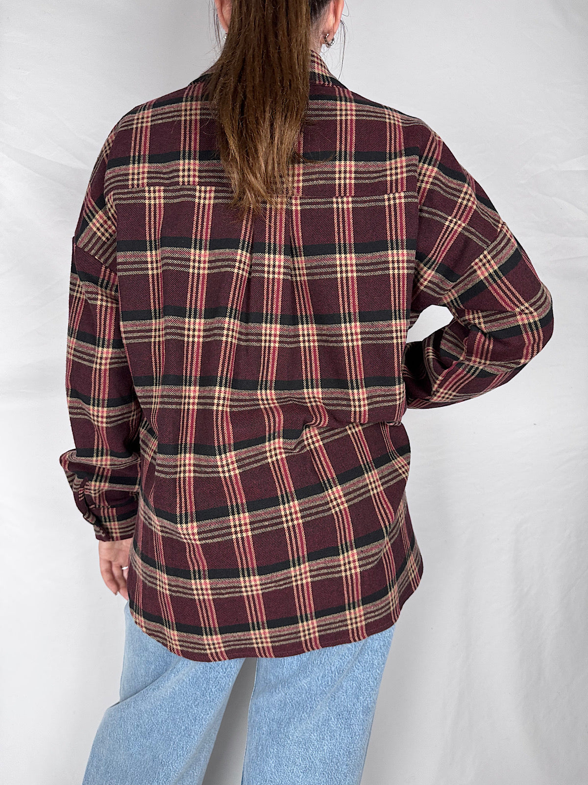 Camicia Check Armonia Bordeaux