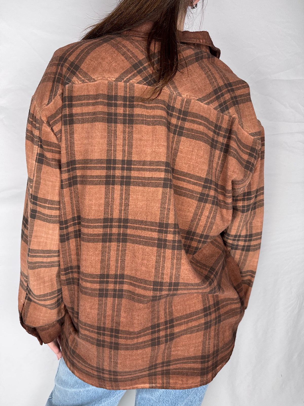 Camicia Over Check Vicolo Bruciato