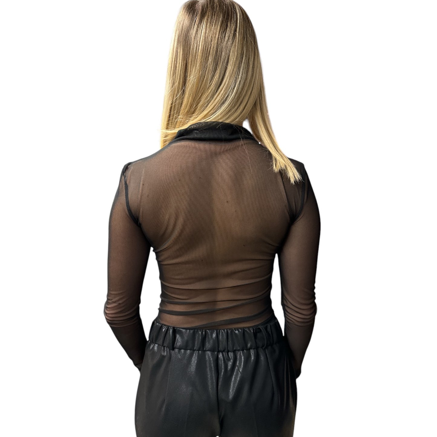 Body In Tulle Nero