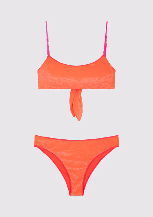 BIKINI TOP E SLIP FISSO GLITCH