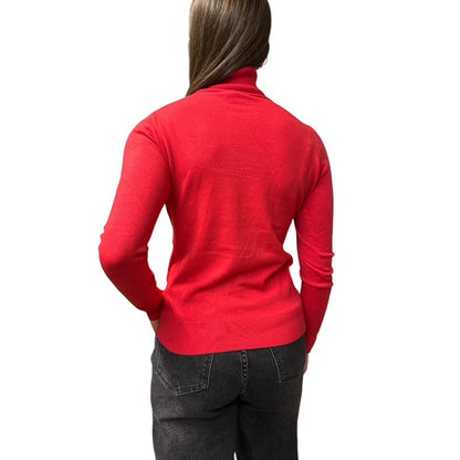 Dolcevita Rosso In Viscosa Vicolo