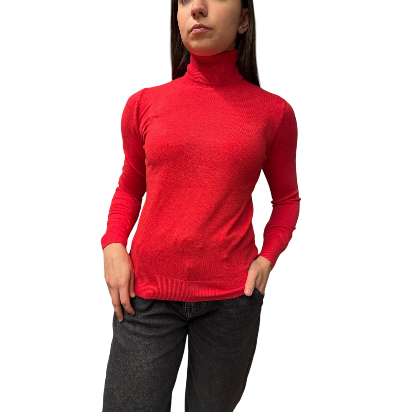 Dolcevita Rosso In Viscosa Vicolo