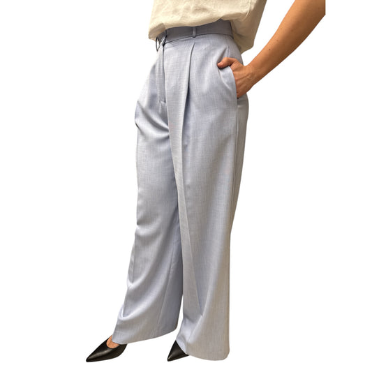 Pantalone Fiammato Azzurro