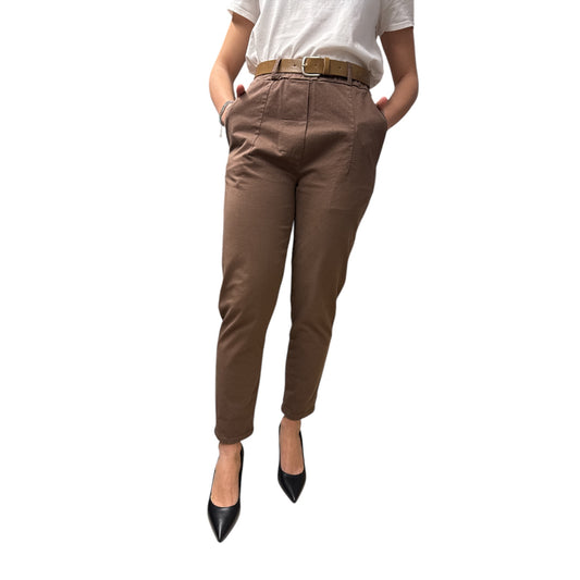 Pantalone Cavallo Sceso Cioccolato