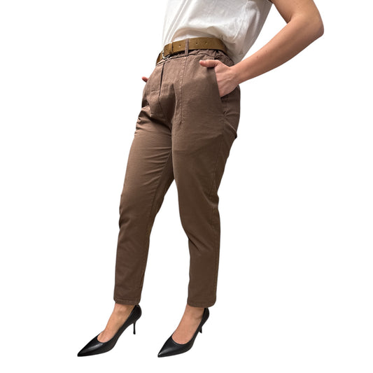 Pantalone Cavallo Sceso Cioccolato