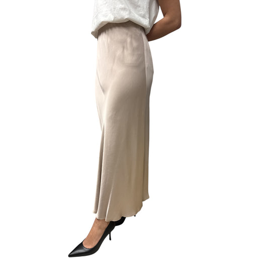 Gonna Lunga Effetto Satin Silk