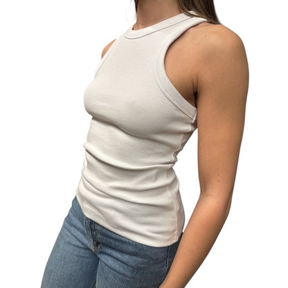 Canotta Vogatore JJXX A Costine Bianca