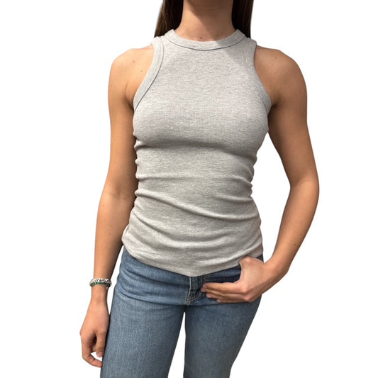 Canotta Vogatore JJXX A Costine Grigia