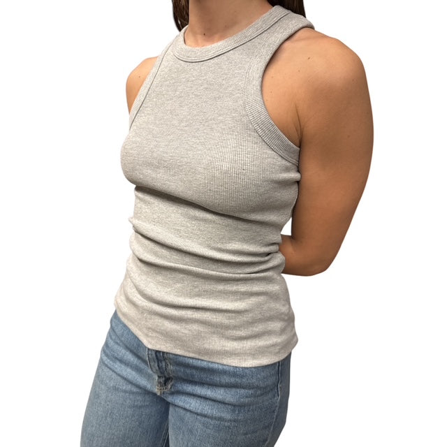 Canotta Vogatore JJXX A Costine Grigia