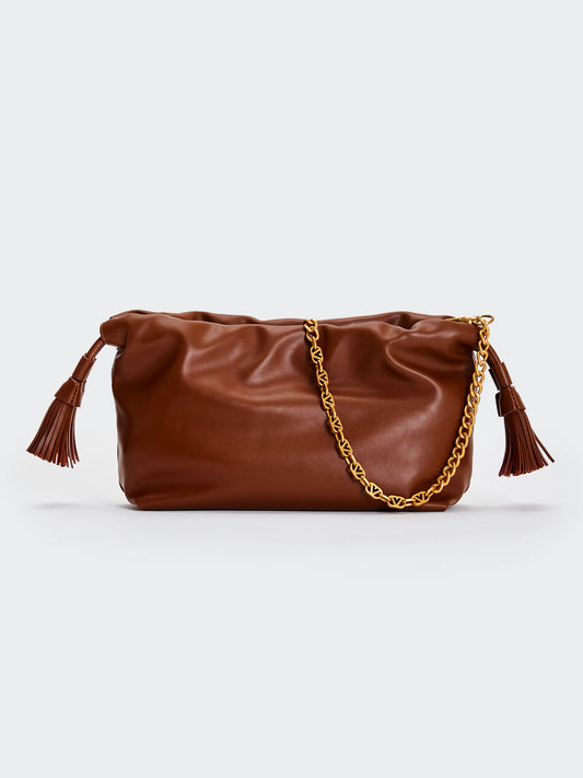 Borsa Tassel Vicolo Fondente