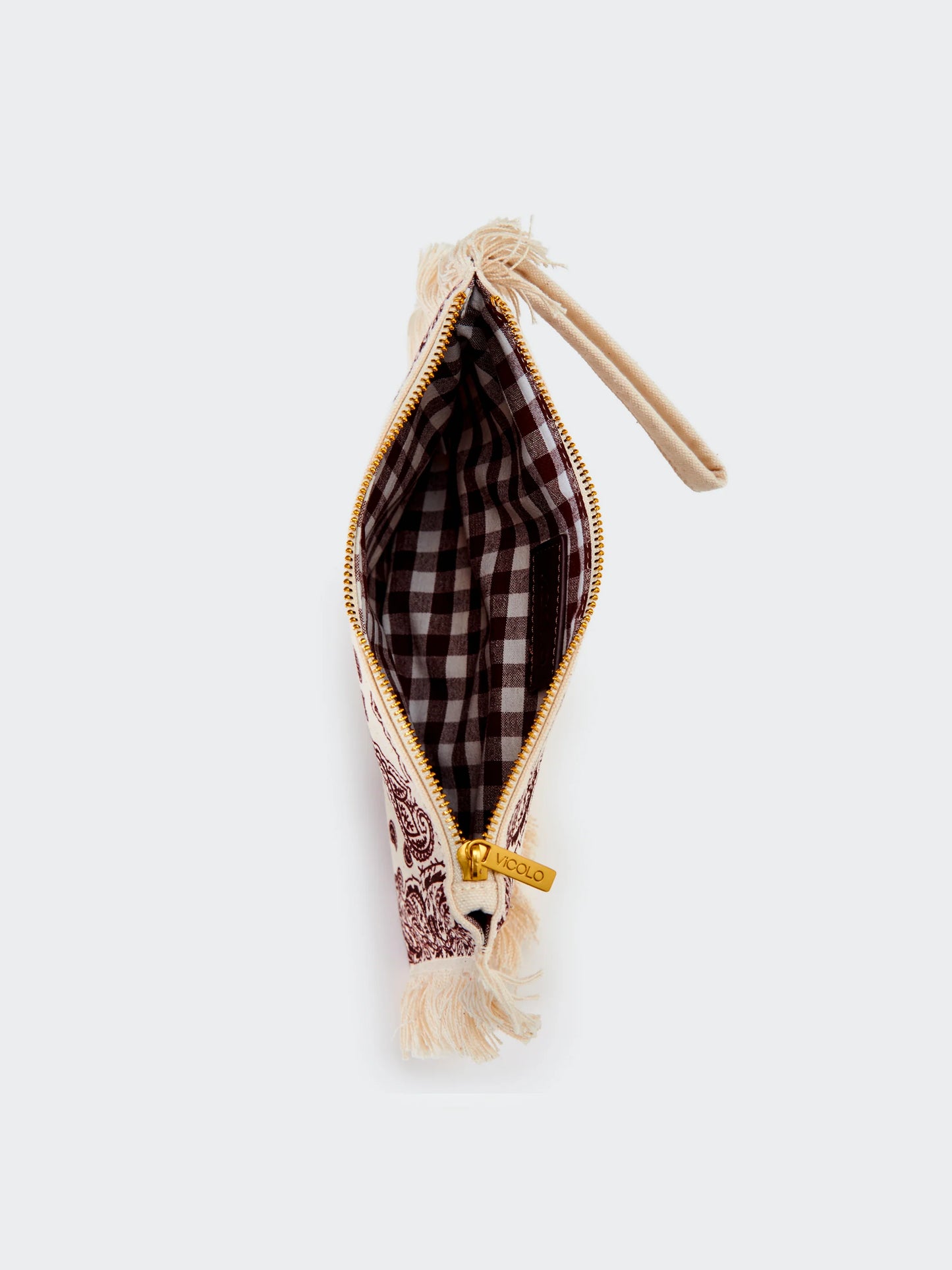 Pochette Bandana Vicolo Beige/Marrone