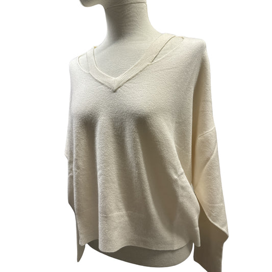 Maglia Basic Cut Out a Maniche Lunghe Vicolo