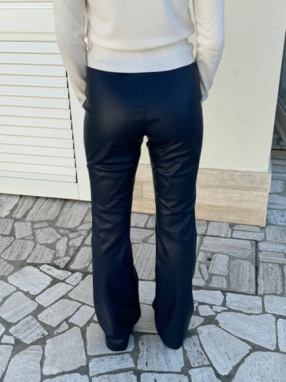 Pantalone Eco Pelle Tensione In