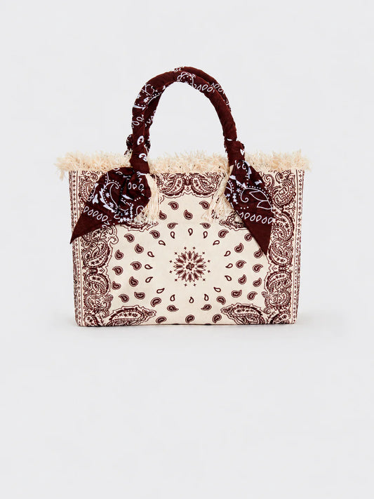 Borsa Ibiza Vicolo Beige/Marrone
