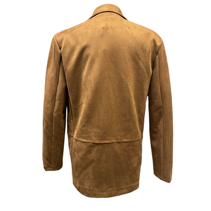 Giacca In Suede Cammello
