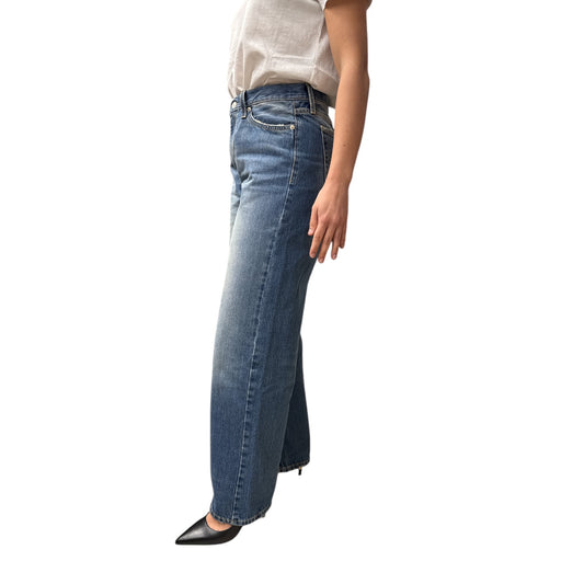 Jeans Xenobia Con Taglio