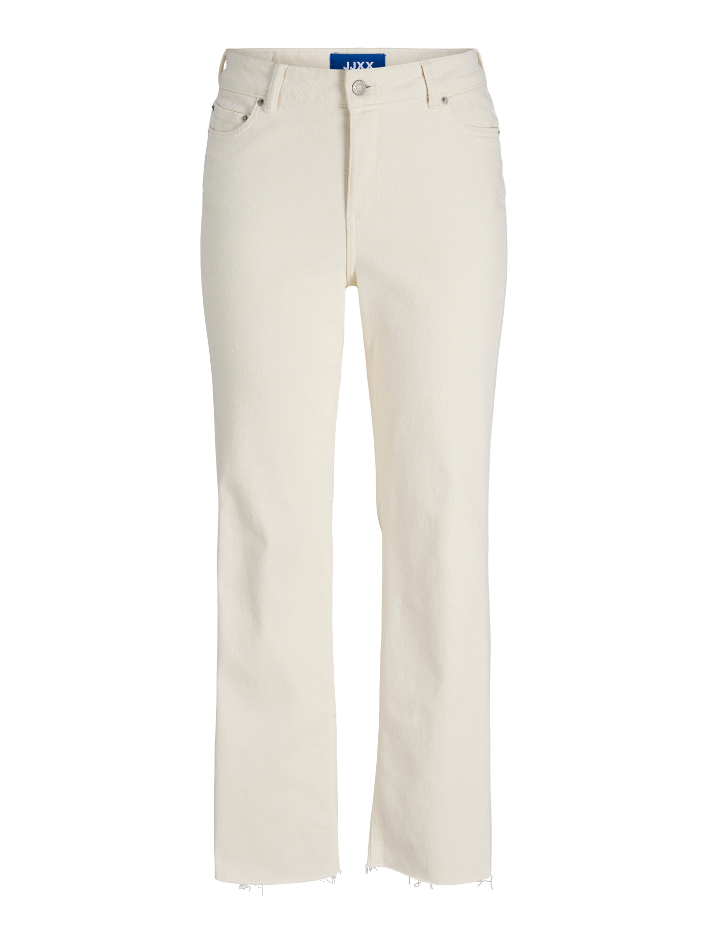 Jeans Slim Straight Mid Waist Burro