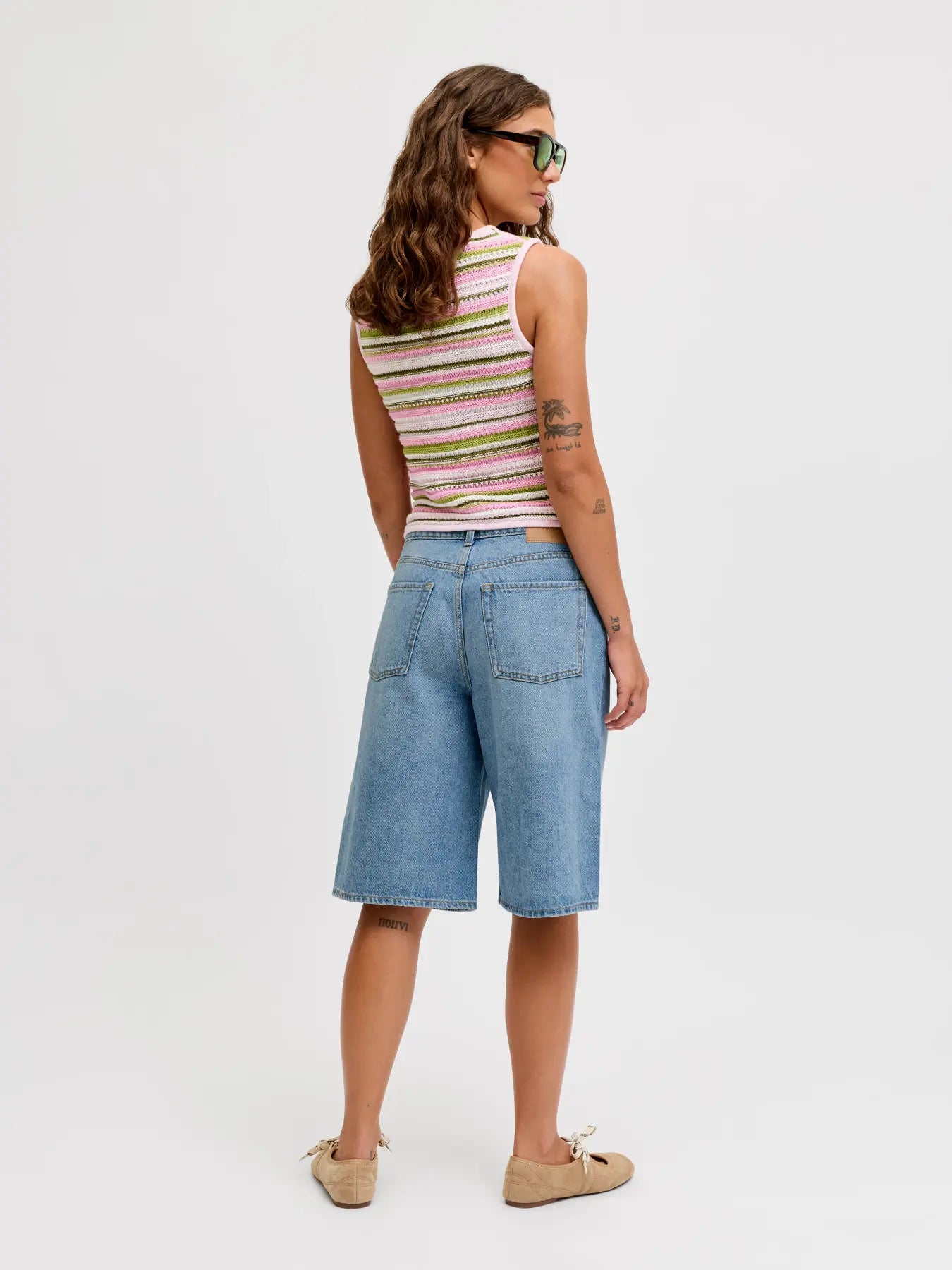 Bermuda in Denim Tokyo Baggy JJXX