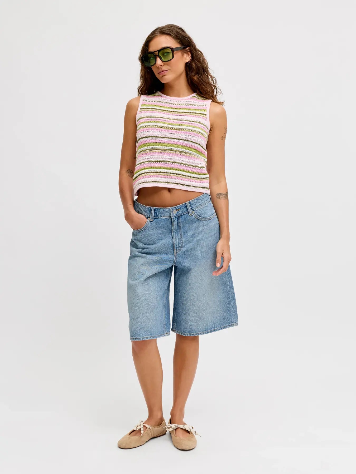 Bermuda in Denim Tokyo Baggy JJXX