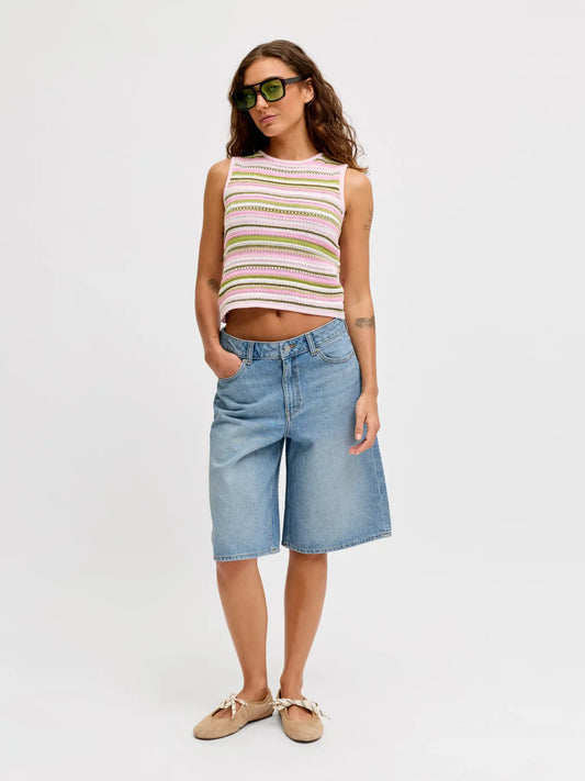 Bermuda in Denim Tokyo Baggy JJXX