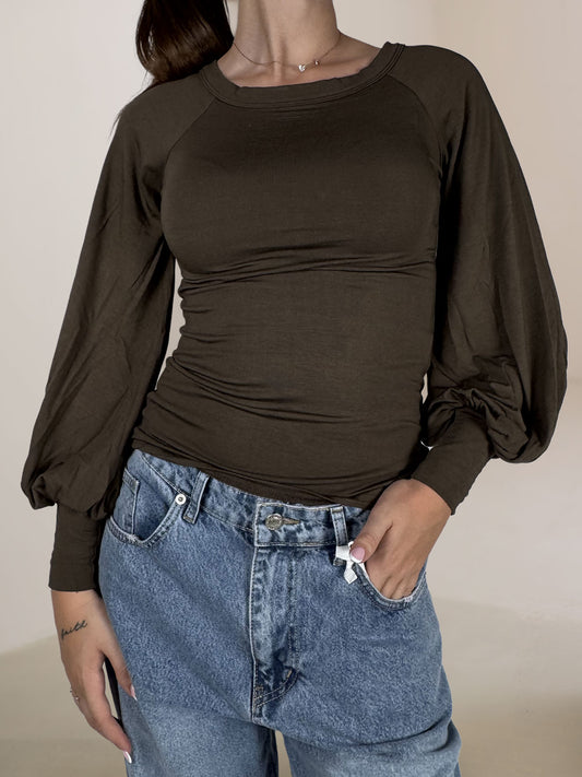 Maglia Maniche Ampie Susy Mix Moro