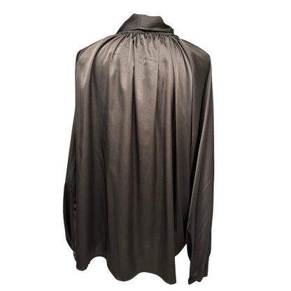 Blusa con Fiocco Begie E Moro