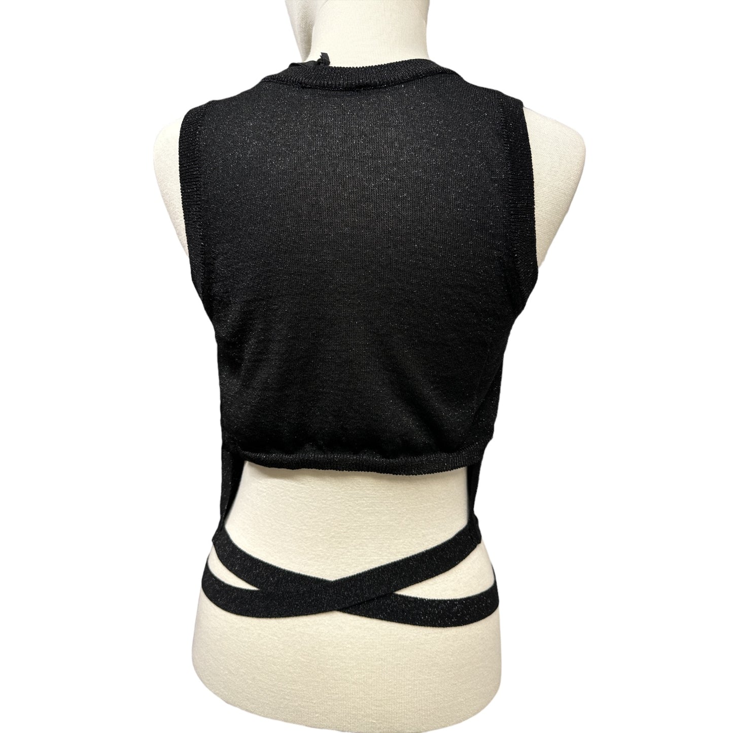 Canotta Lurex Crop Vicolo