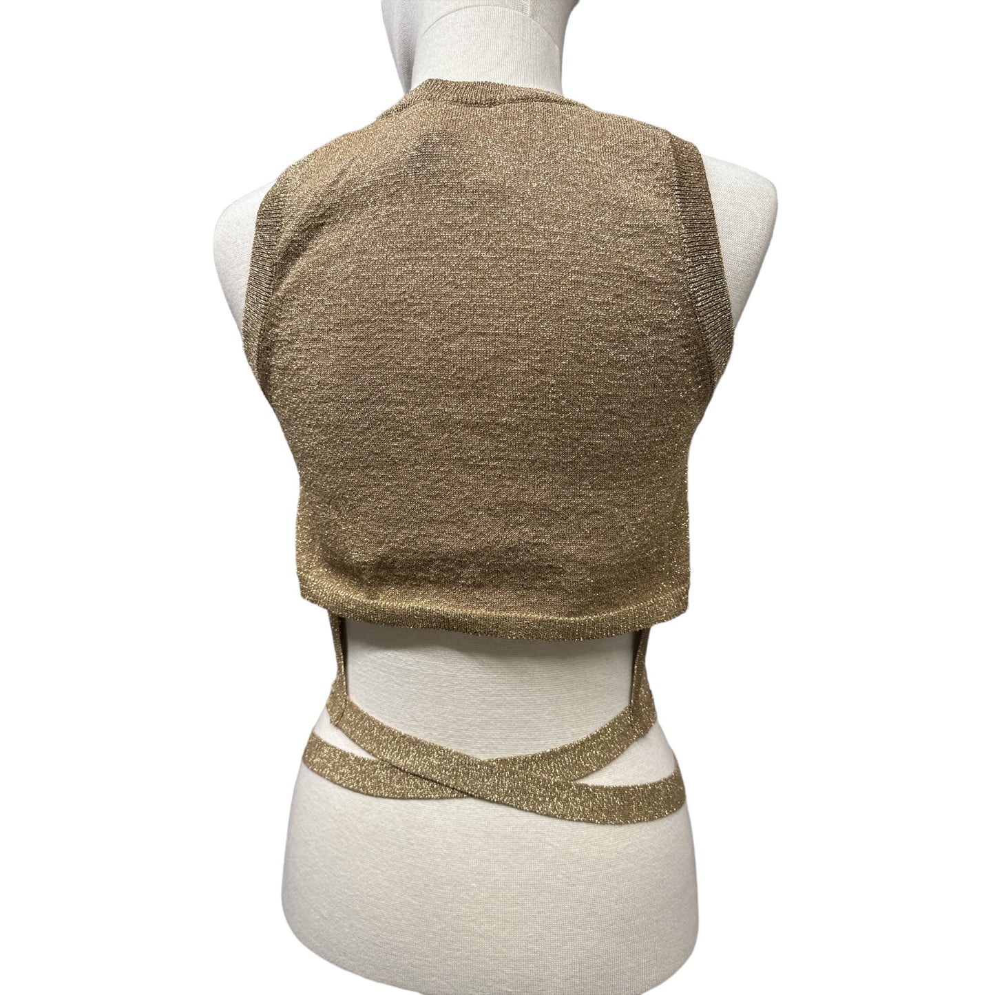 Canotta Lurex Crop Vicolo