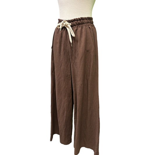 Pantalone palazzo con elastico