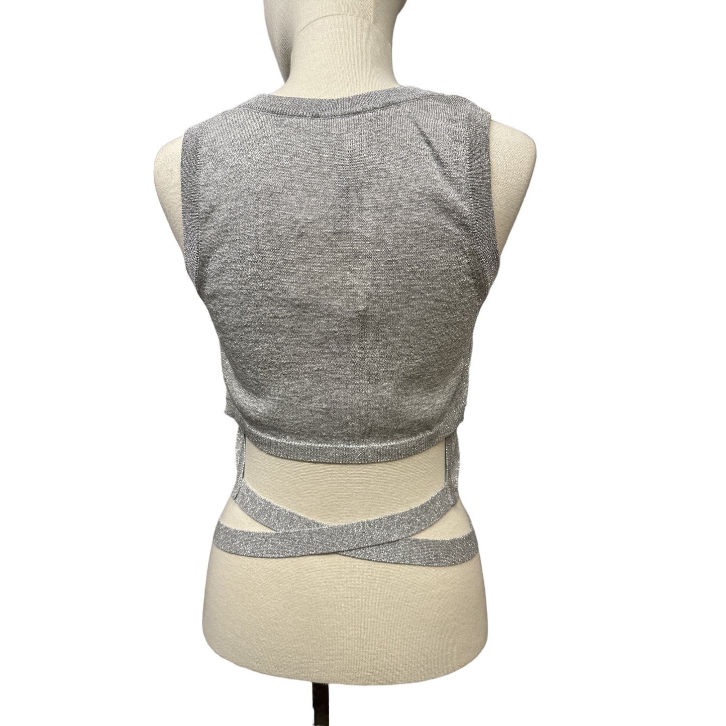Canotta Lurex Crop Vicolo