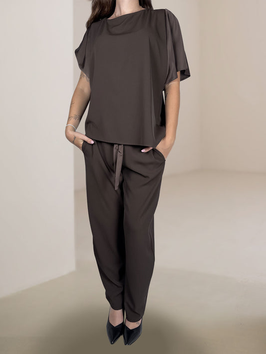 Completo Blusa + Pantaloni Susy Mix Moro