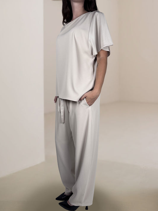 Completo Blusa + Pantaloni Susy Mix Burro